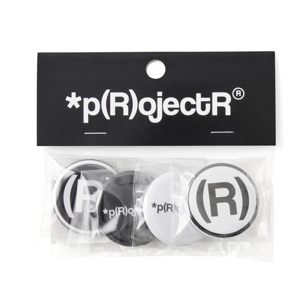 *p(R)ojectR? Logo  Badge Set
