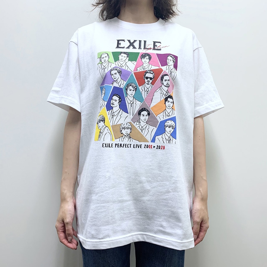 Ets限定 Exile Perfect Live イラストtシャツ White Exile Tribe Station Vertical Garage Official Online Store バーチカルガレージ公式通販サイト