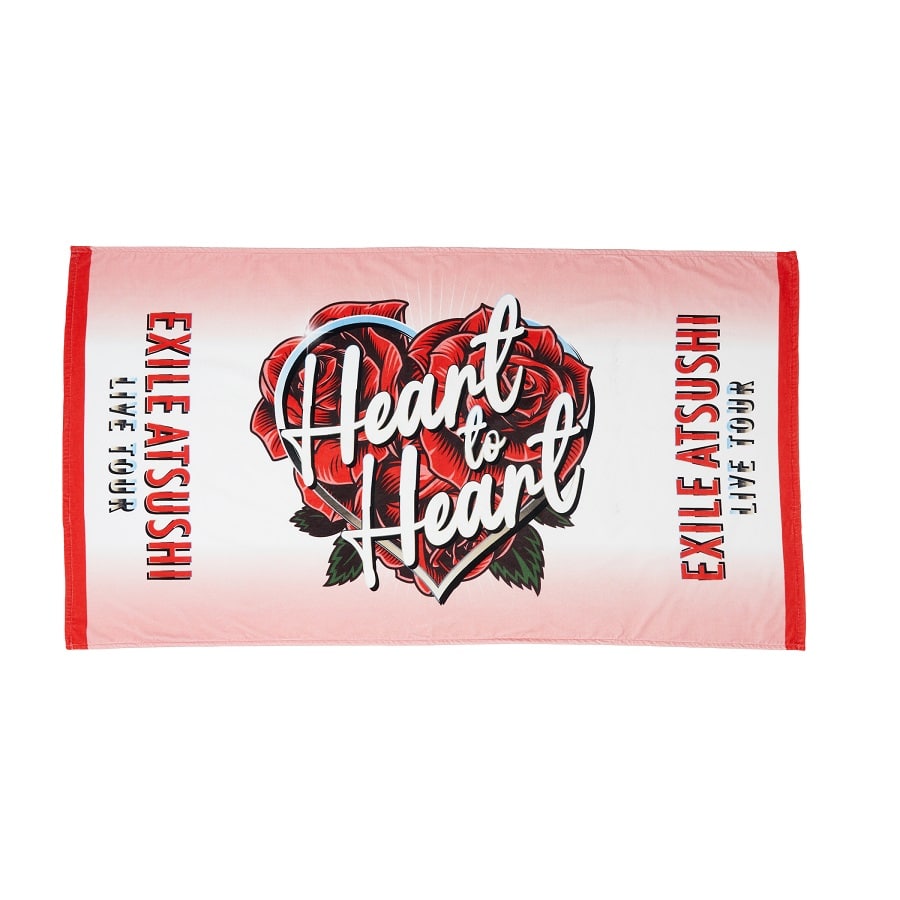 Heart To Heart ビーチタオル Exile Tribe Station Vertical Garage Official Online Store バーチカルガレージ公式通販サイト