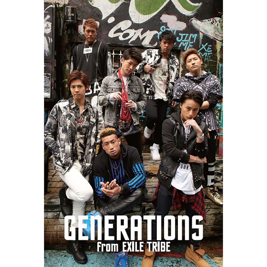 Generations From Exile Tribe 1st 写真集 Exile Tribe Station Vertical Garage Official Online Store バーチカルガレージ公式通販サイト
