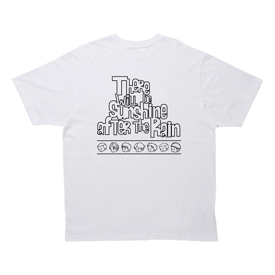 雨のち晴れ キャラクターtシャツ White Exile Tribe Station Vertical Garage Official Online Store バーチカルガレージ公式通販サイト