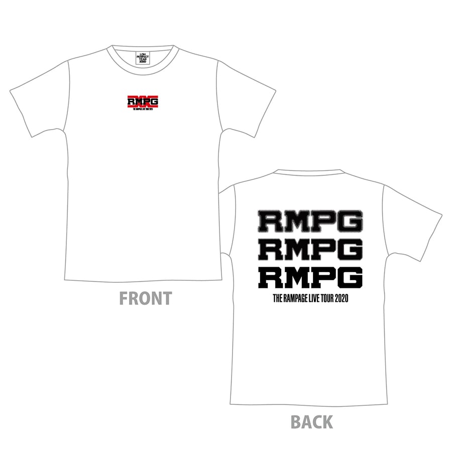 Rmpg ロゴtシャツ White Exile Tribe Station Vertical Garage Official Online Store バーチカルガレージ公式通販サイト