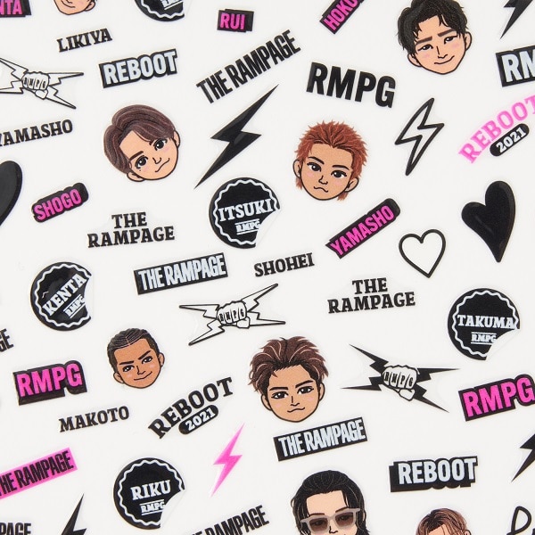 鈴木昂秀 Produce ランペのマジ可愛ネイルシール Exile Tribe Station Vertical Garage Official Online Store バーチカルガレージ公式通販サイト
