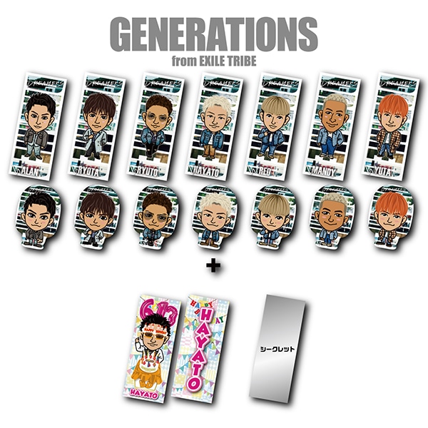 キャラメル ステッカー2枚付き Dreamers Ver Generations Exile Tribe Station Vertical Garage Official Online Store バーチカルガレージ公式通販サイト
