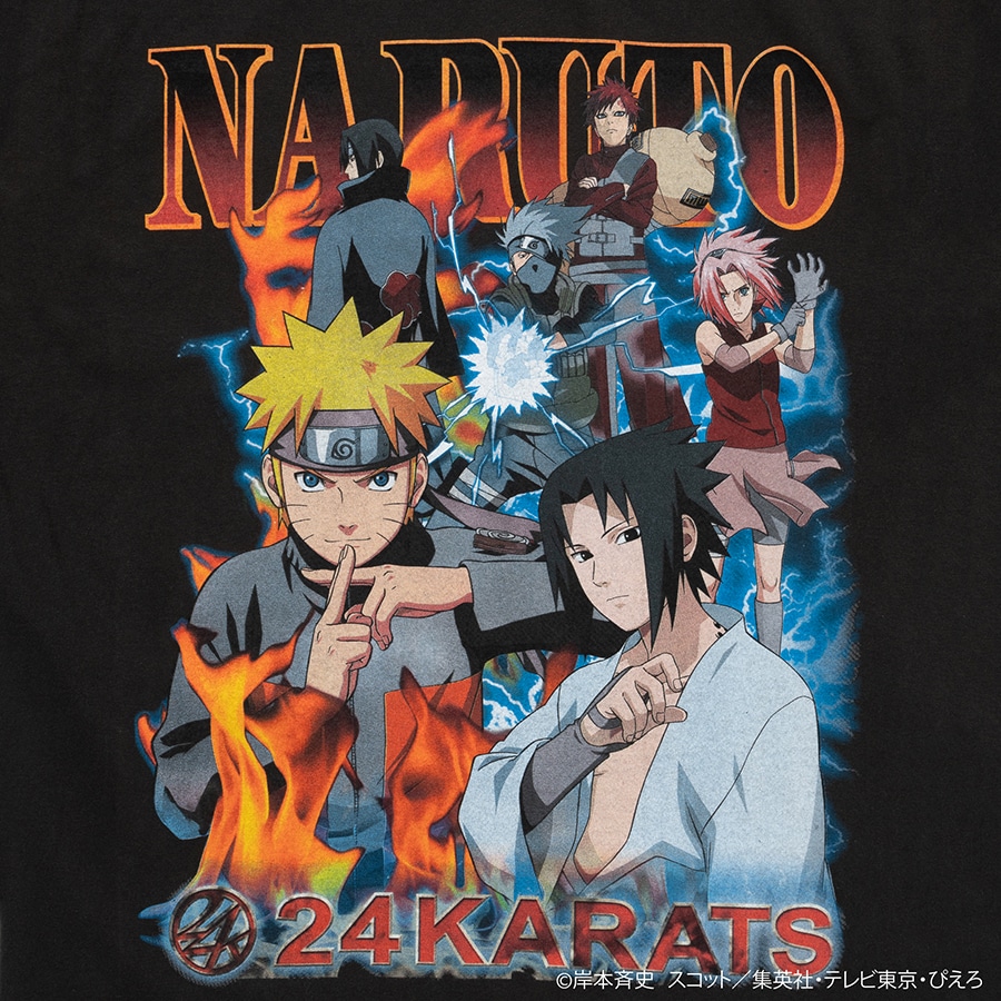 Naruto X 24k Tee Ss 24karats Vertical Garage Official Online Store バーチカルガレージ公式通販サイト