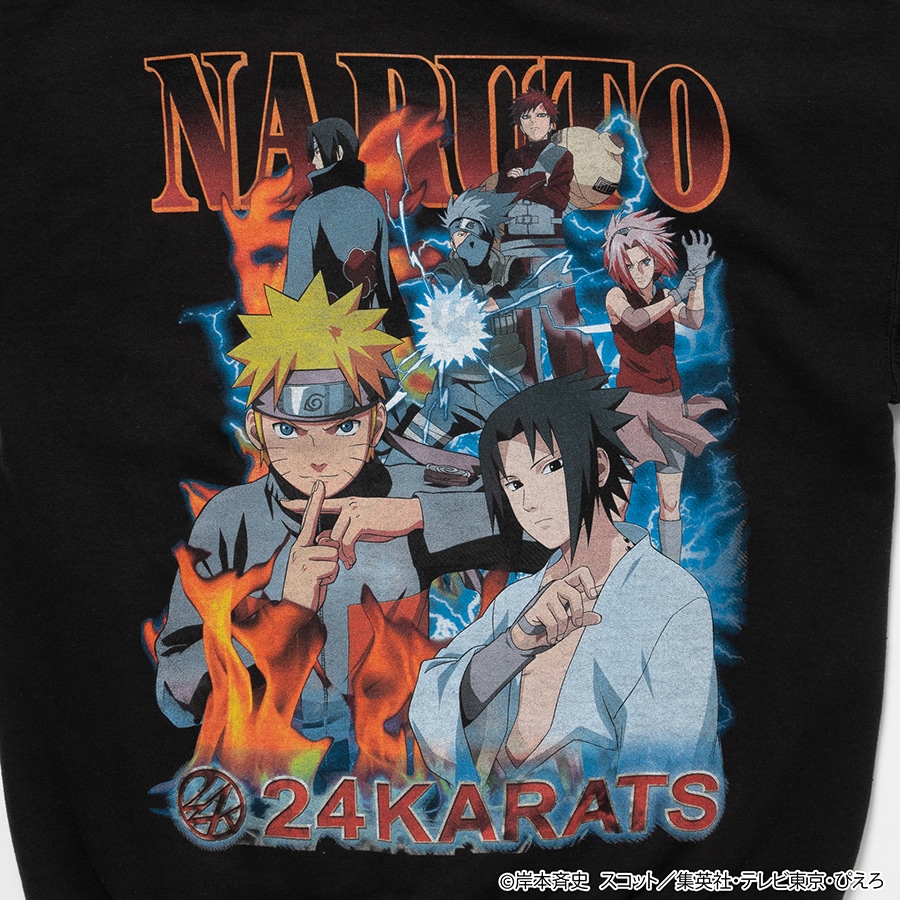 Naruto X 24k Hoodie 24karats Vertical Garage Official Online Store バーチカルガレージ公式通販サイト