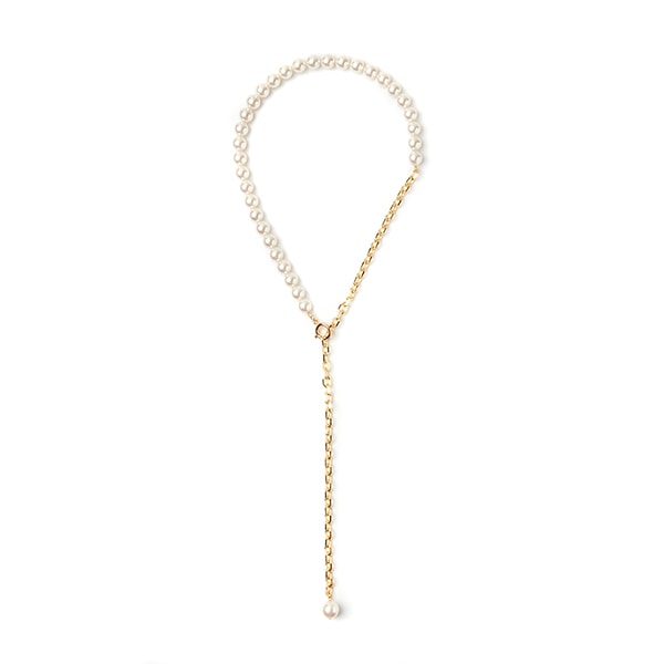 24K S Pearl Necklace				