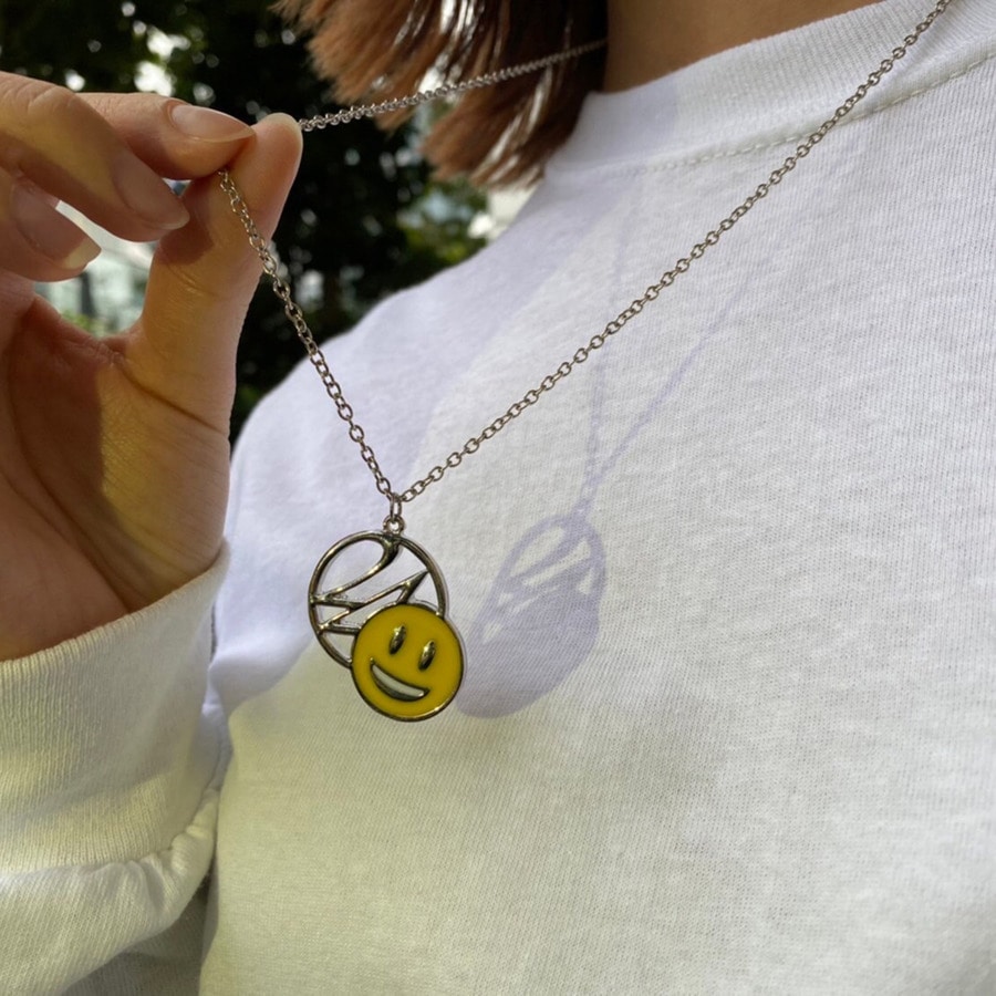 Grin Logo Necklace 詳細画像 Yellow 6