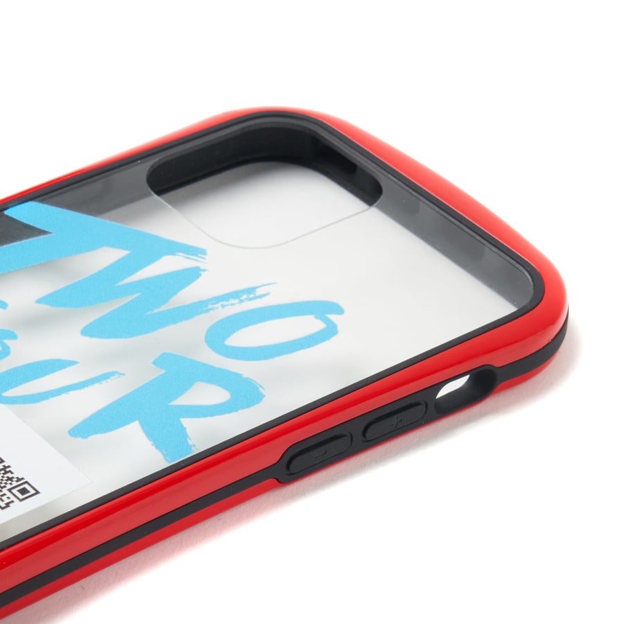 Handwriting Logo iPhone Case 12Mini 詳細画像 Red 5