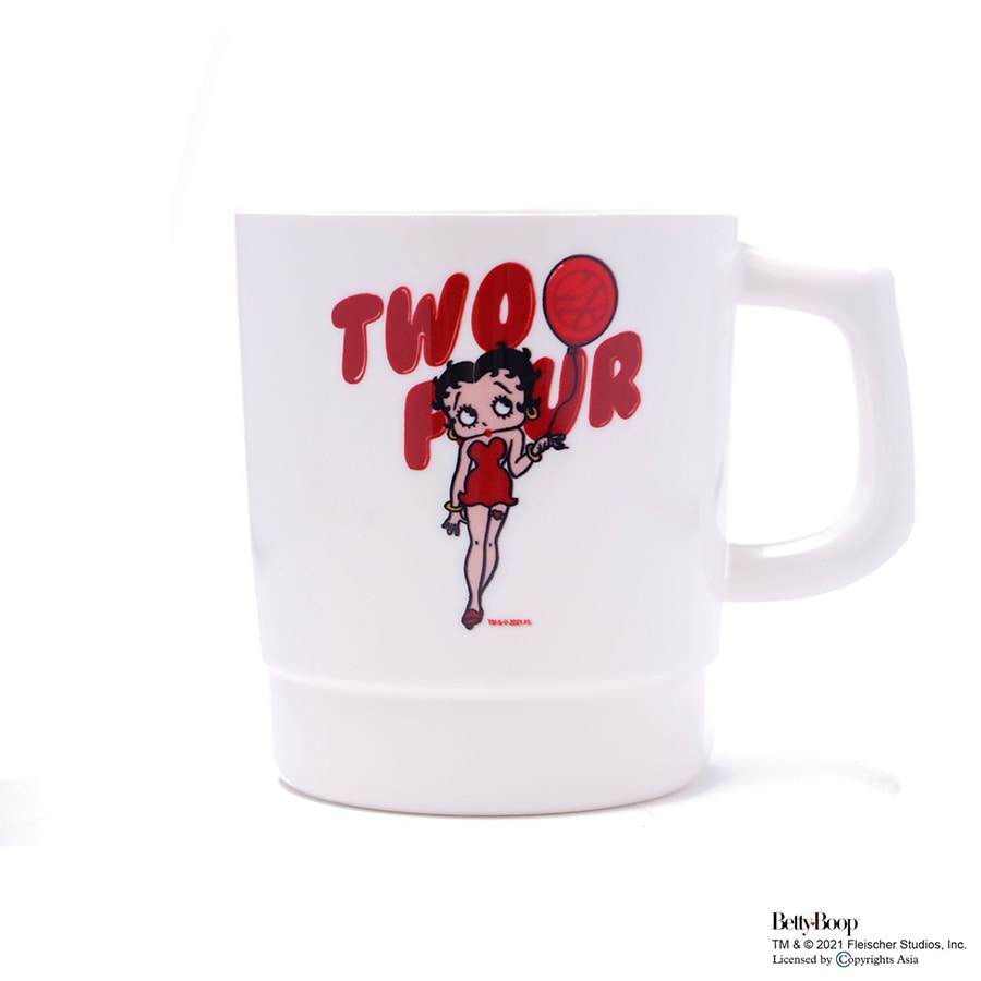 Betty Boop?×24karats Mug Cup 詳細画像 White 1