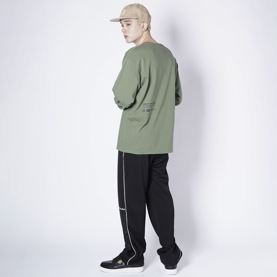 Composition Tee LS 詳細画像 Green 10