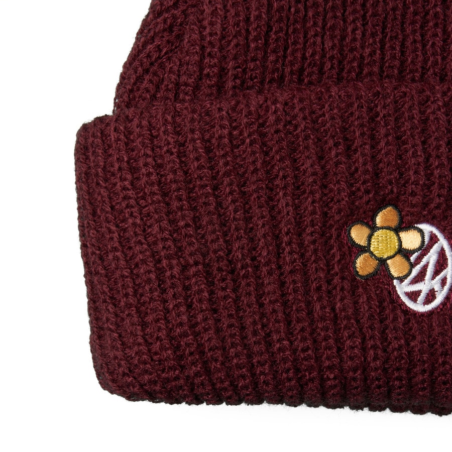 24 Is Over Knit Cap 詳細画像 Burgundy 2