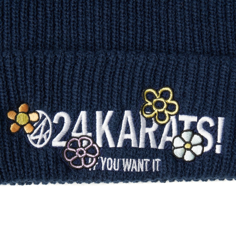 24 Is Over Knit Cap 詳細画像 Burgundy 3