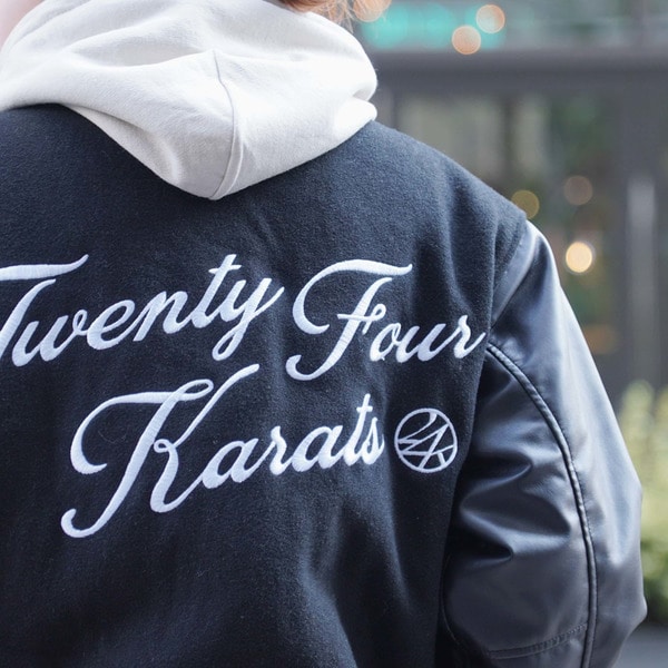TF Logo Varsity Jacket 詳細画像