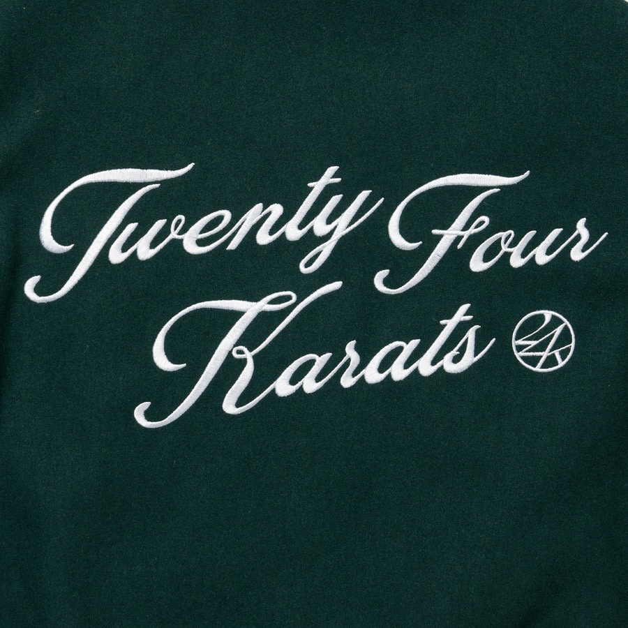 TF Logo Varsity Jacket 詳細画像 Green 8