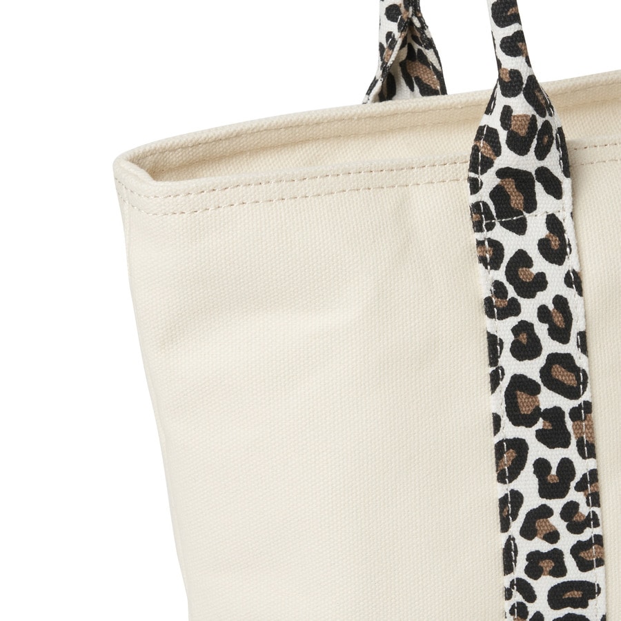 Leopard Tote Bag Mini 詳細画像 White 4