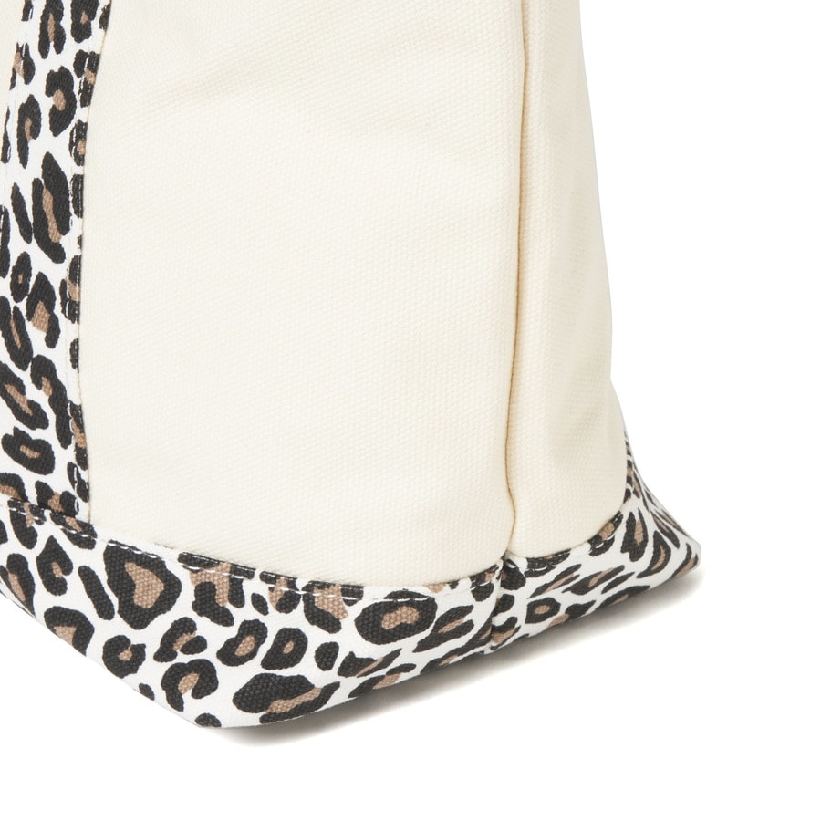Leopard Tote Bag Mini 詳細画像 White 5