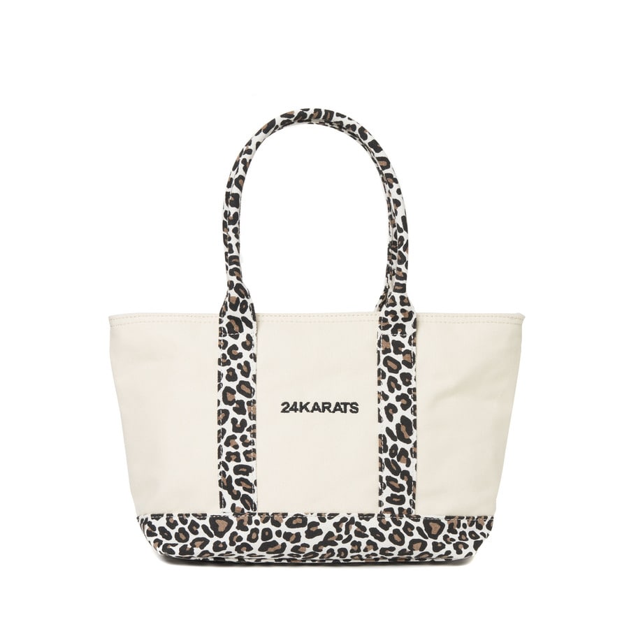 Leopard Tote Bag Mini 詳細画像 White 1