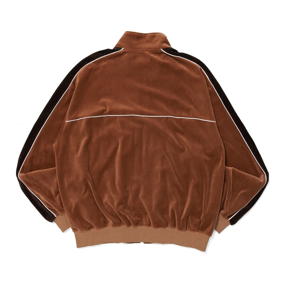 Throwback Velour Jersey 詳細画像 Brown 1