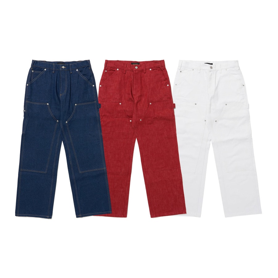 Washed Painter Denim  Pants 詳細画像 Red 8