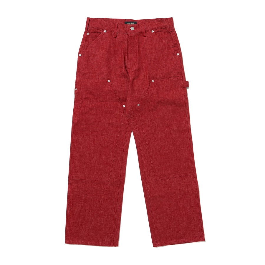 Washed Painter Denim  Pants 詳細画像 Red 1
