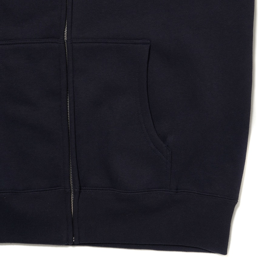 Essential Logo Zip Hoodie 詳細画像 Black 7