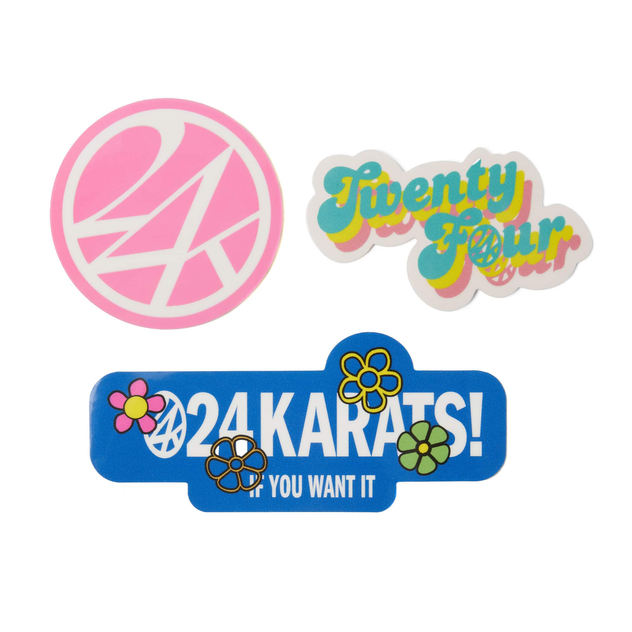 24K Sticker Set | 24KARATS | VERTICAL GARAGE OFFICIAL ONLINE STORE 