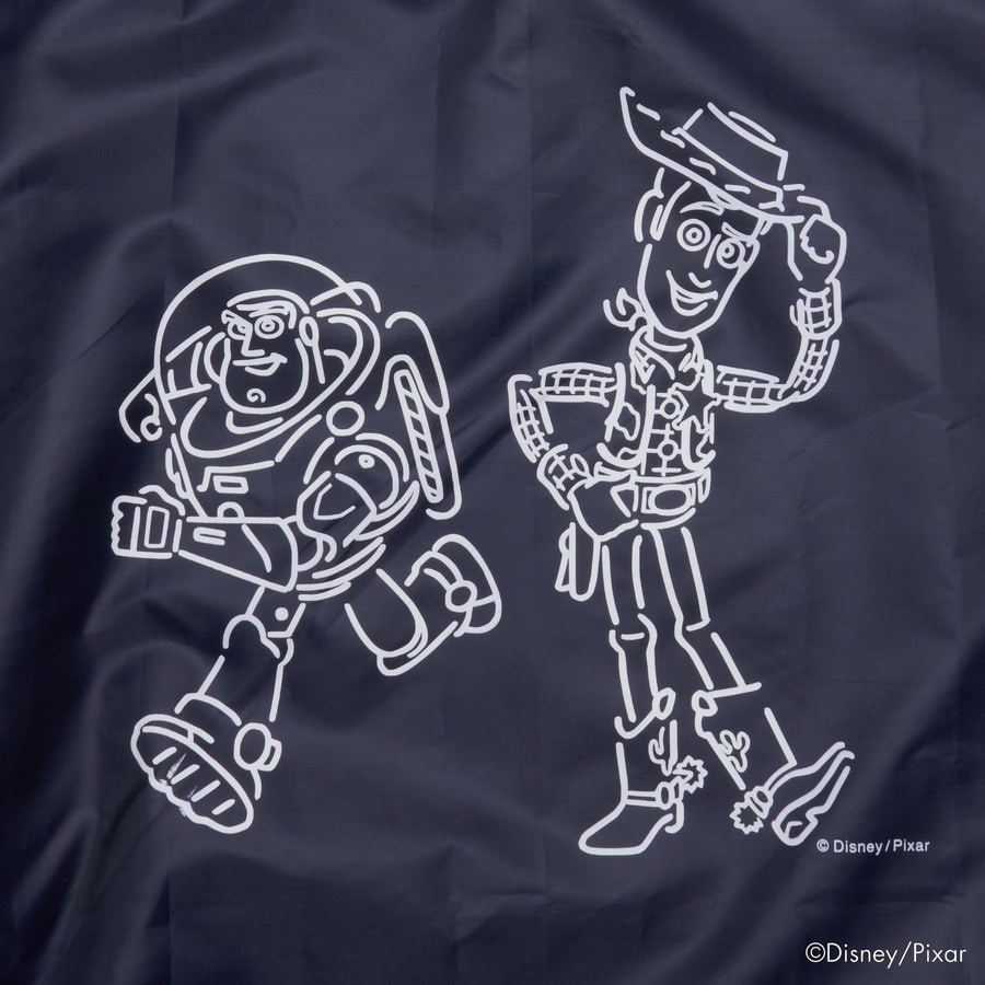 【TOY STORY】Buzz and Woody Eco Bag 詳細画像 Navy 5