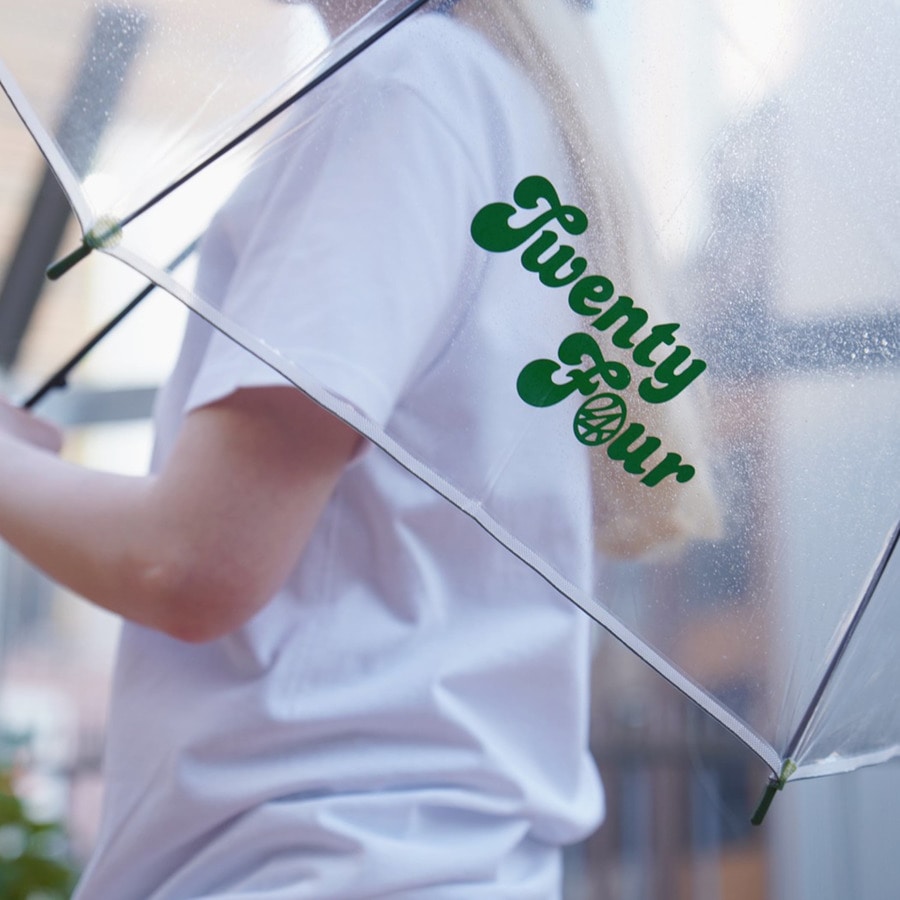 Logo Plastic Umbrella 詳細画像 Green 10