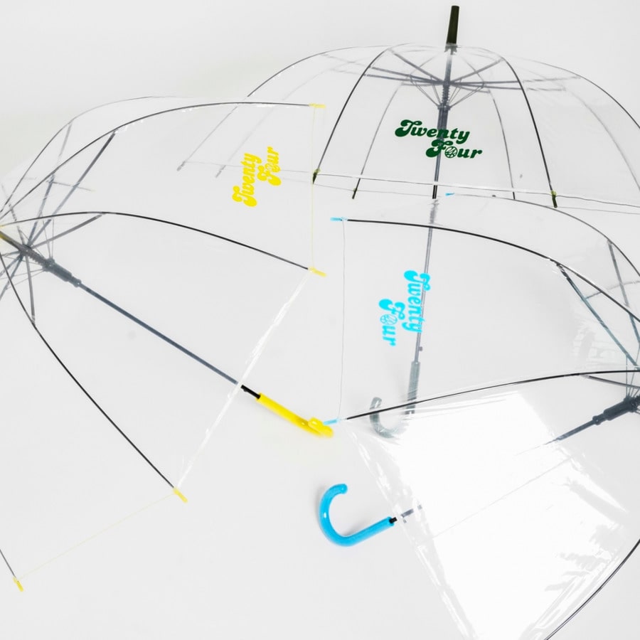 Logo Plastic Umbrella 詳細画像 L.Blue 13