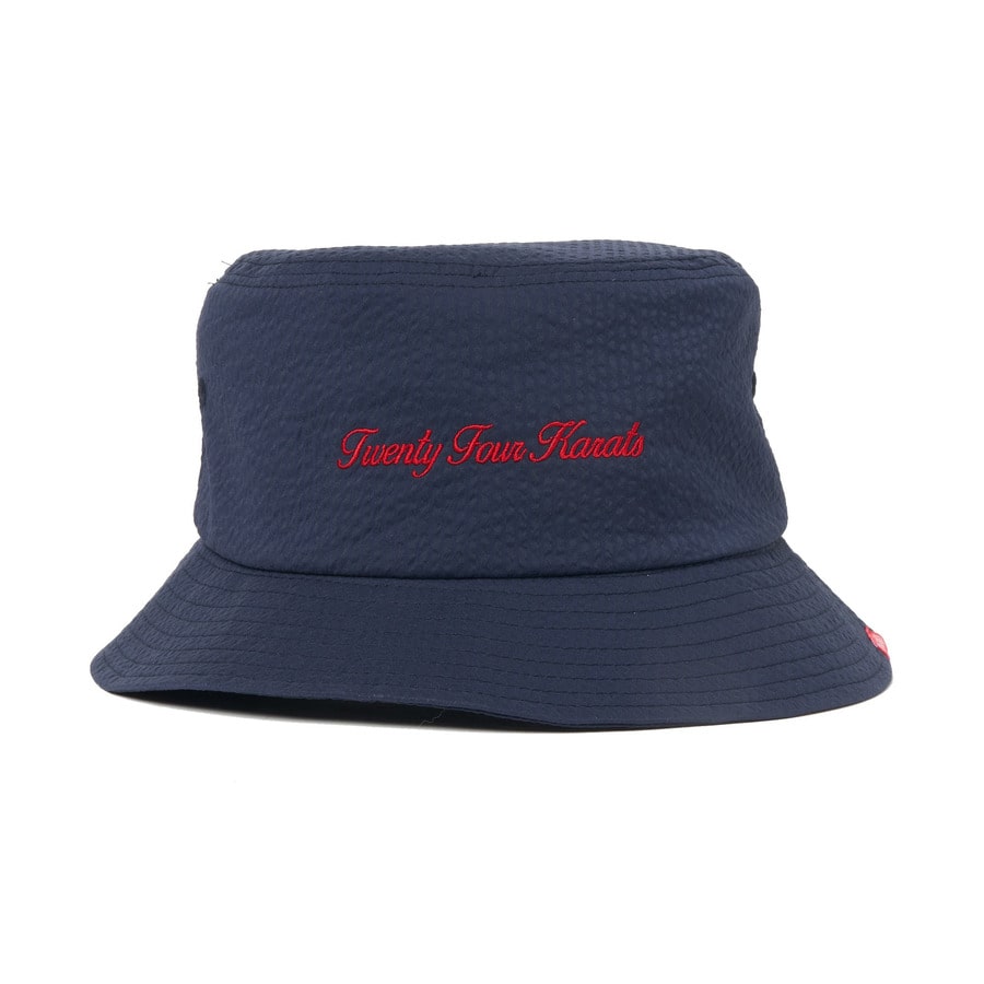 Seersucker Bucket Hat 詳細画像 Navy 5