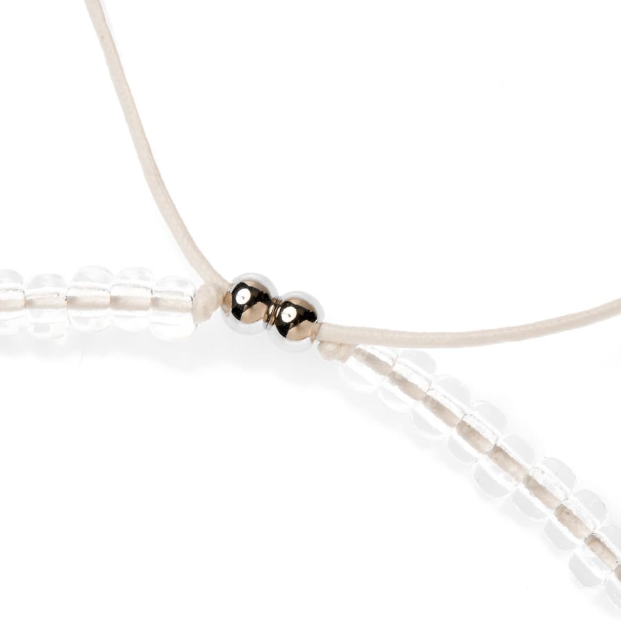 24 Beads Necklace 詳細画像 White 5