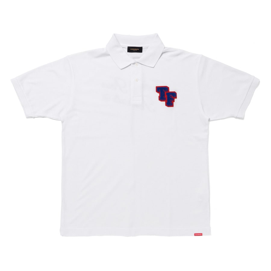 TF Logo Polo Shirt 詳細画像 White 1
