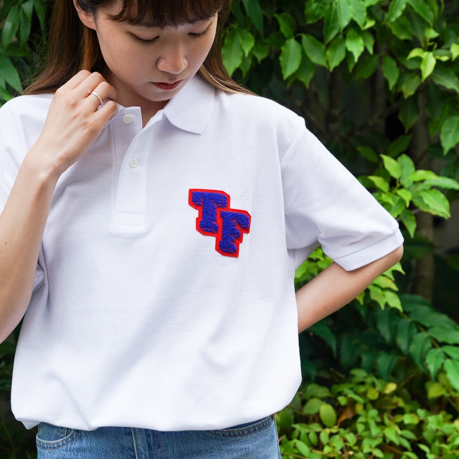 TF Logo Polo Shirt 詳細画像 White 13