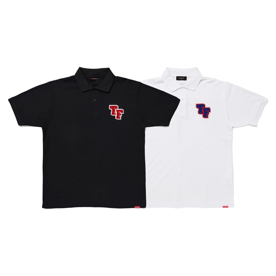 TF Logo Polo Shirt 詳細画像 Black 8