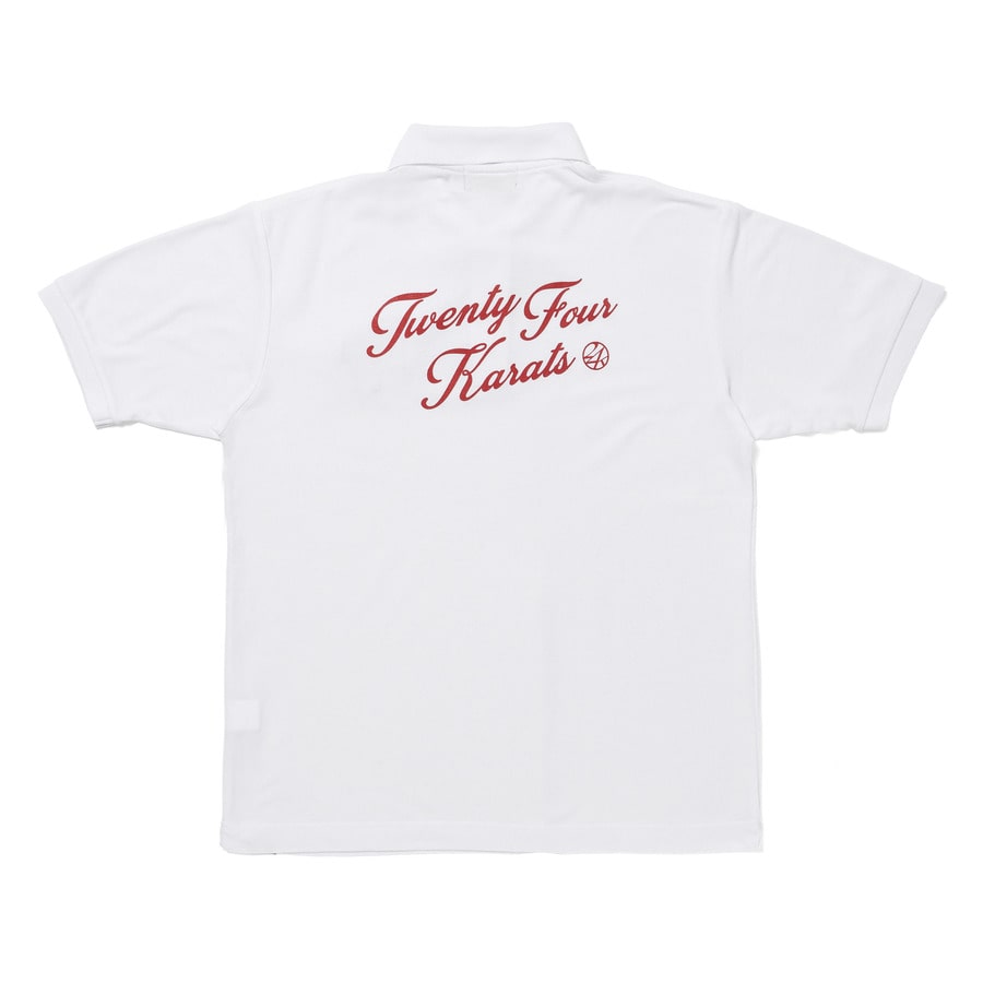 TF Logo Polo Shirt 詳細画像 White 1