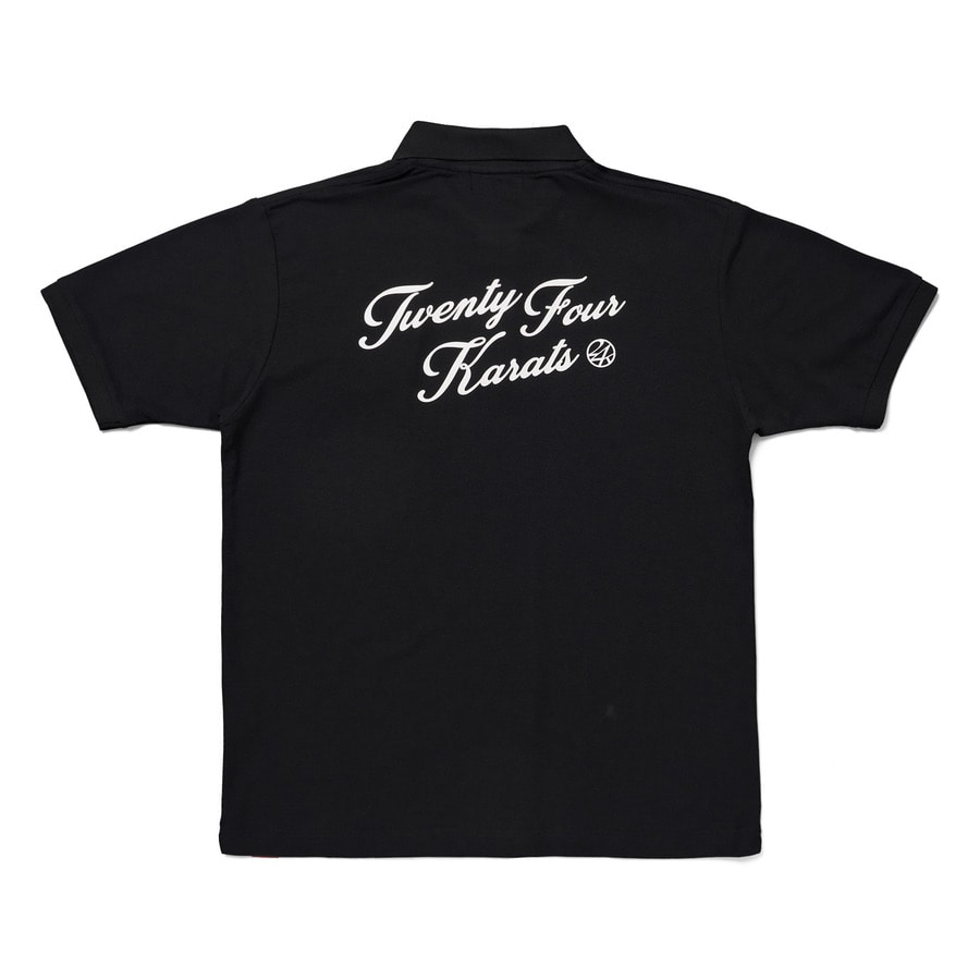 TF Logo Polo Shirt 詳細画像 Black 1