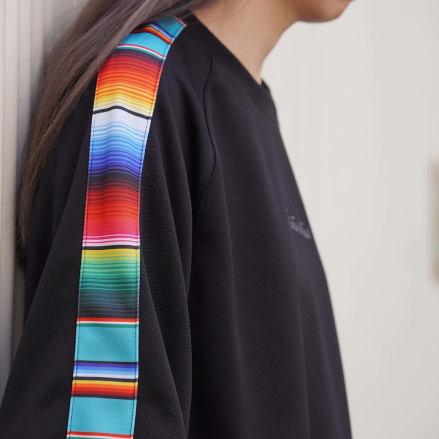 Sarape Line Crewneck Jersey 詳細画像 Black 16