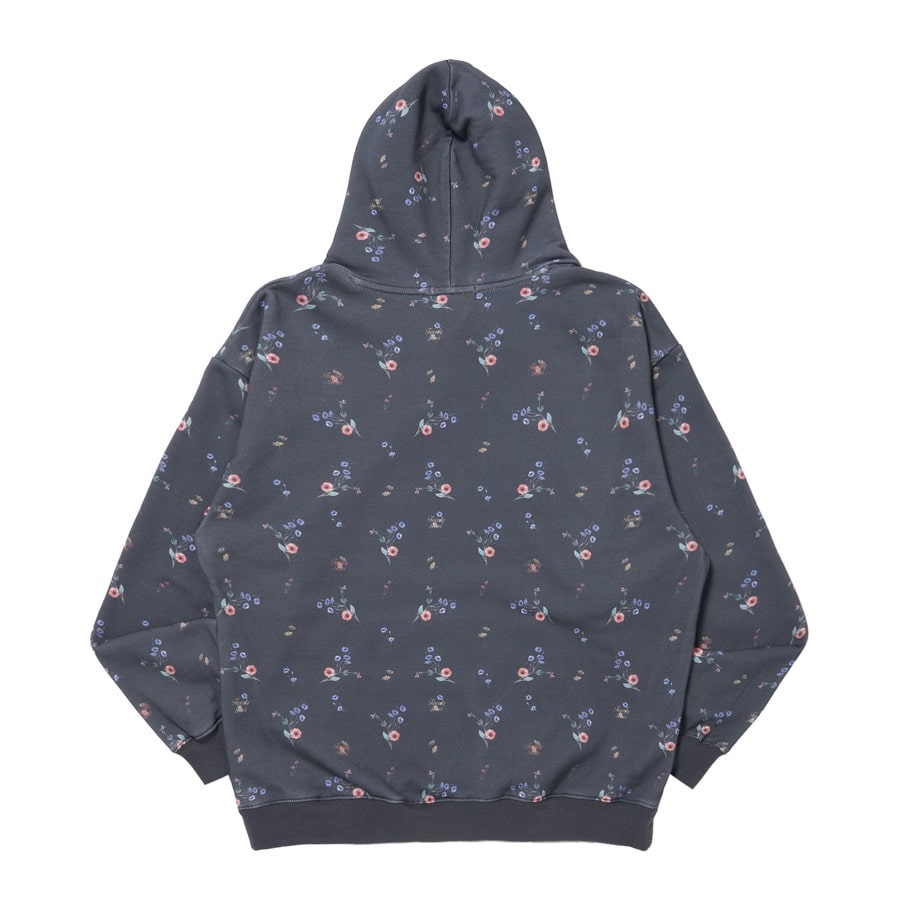 Floral Pullover Hoodie 詳細画像 D.Grey 1
