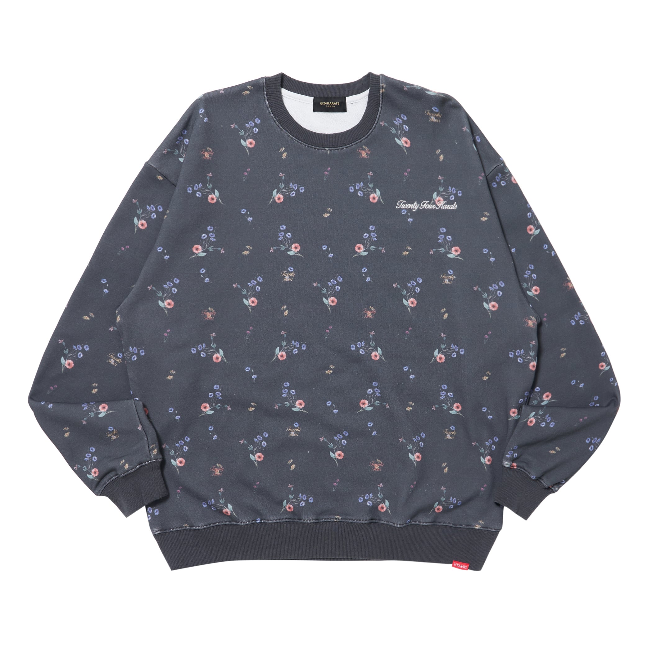 Floral Crewneck Sweatshirt | 24KARATS | VERTICAL GARAGE OFFICIAL 