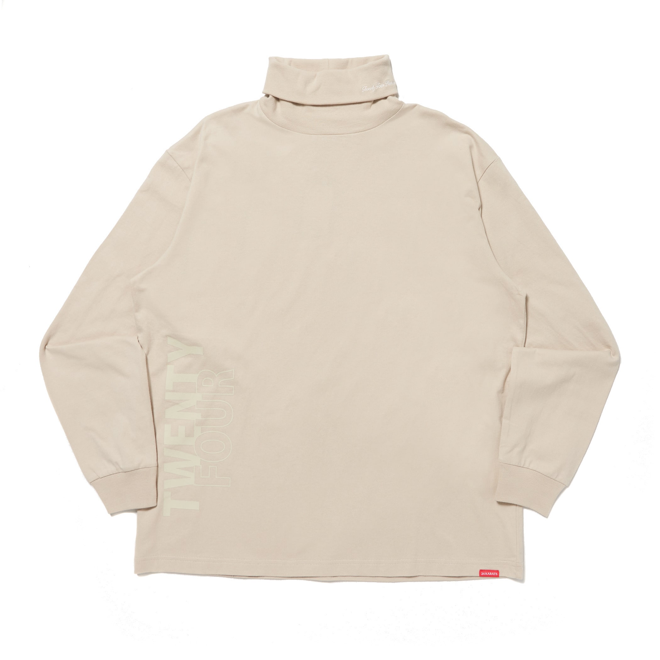 Turtleneck Tee LS | 24KARATS | VERTICAL GARAGE OFFICIAL ONLINE 