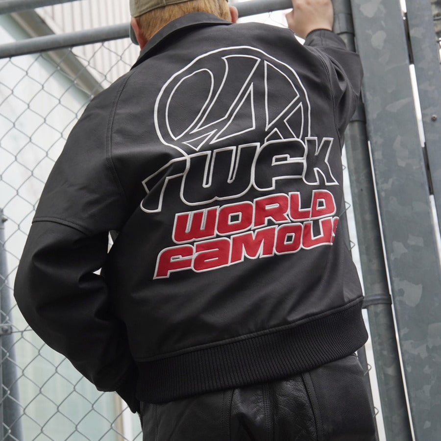 2000s Faux Leather Jacket 詳細画像 Black 18