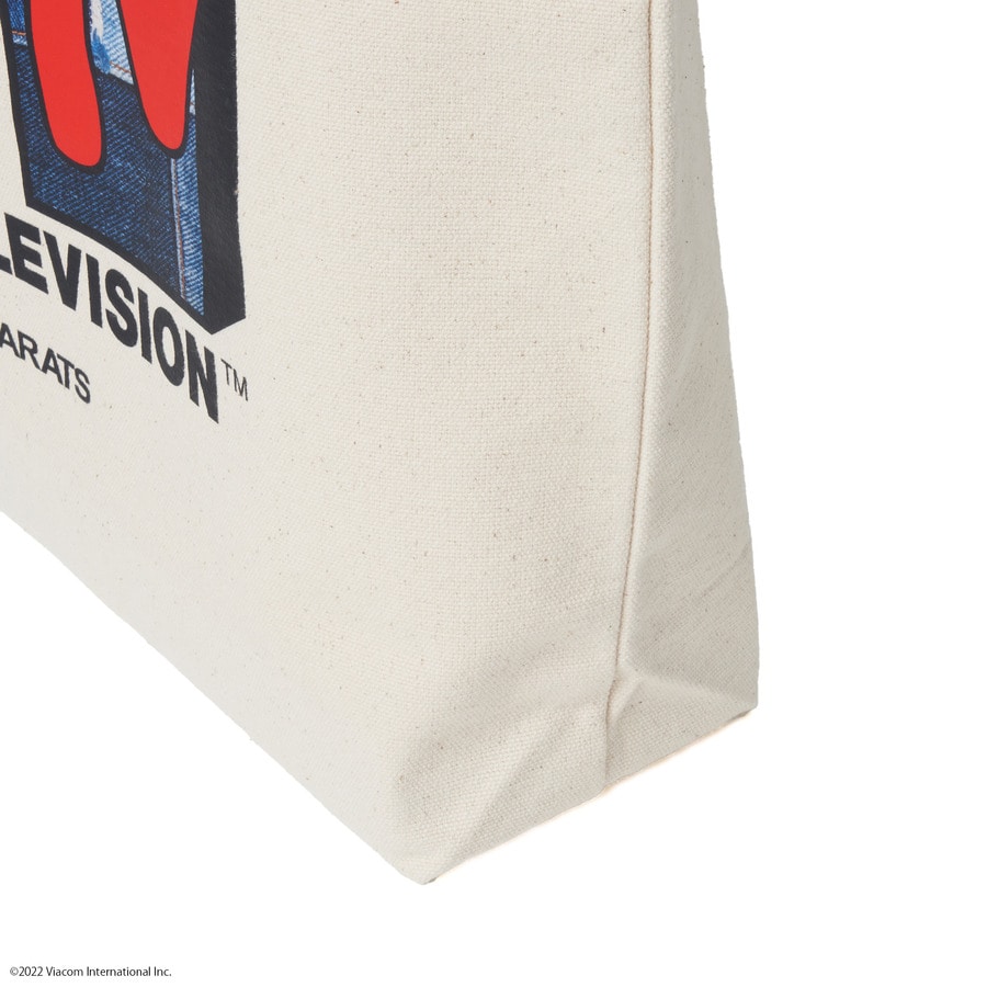 MTV X 24KARATS Tote Bag 詳細画像 White 4