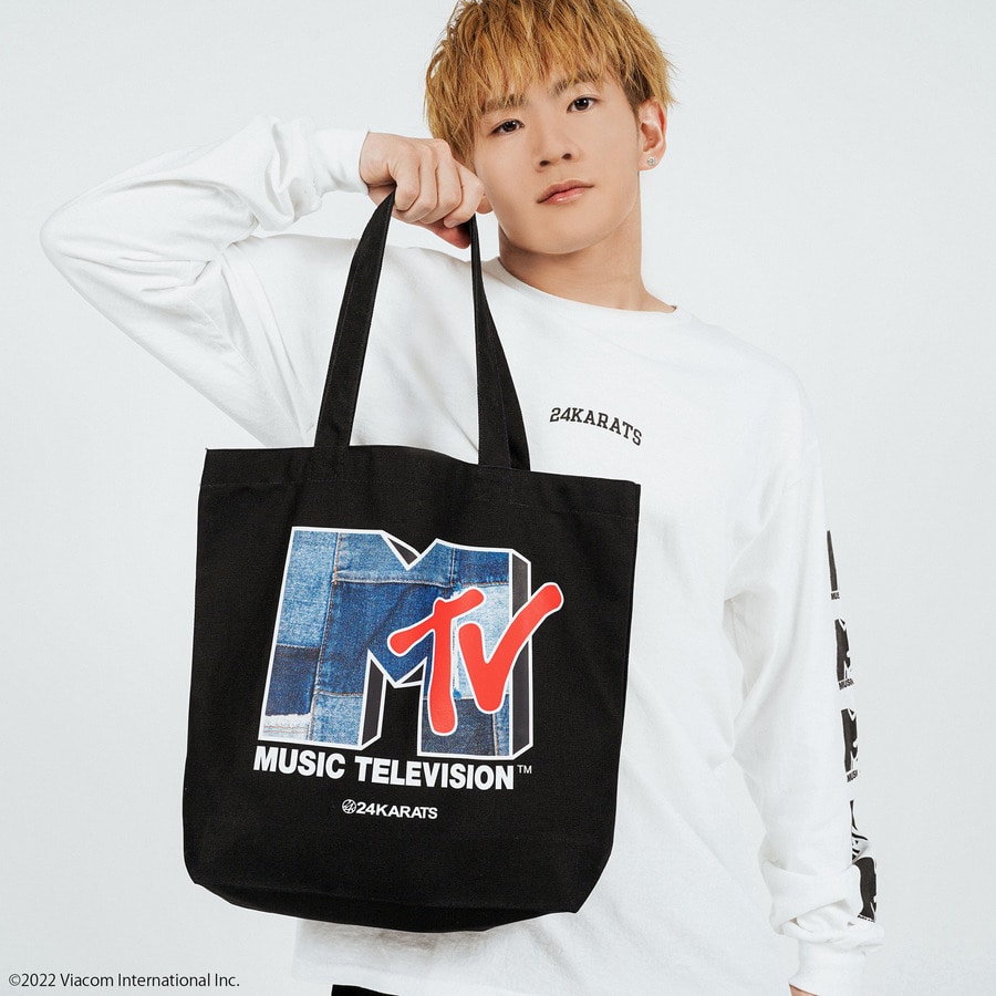 MTV X 24KARATS Tote Bag 詳細画像 White 9