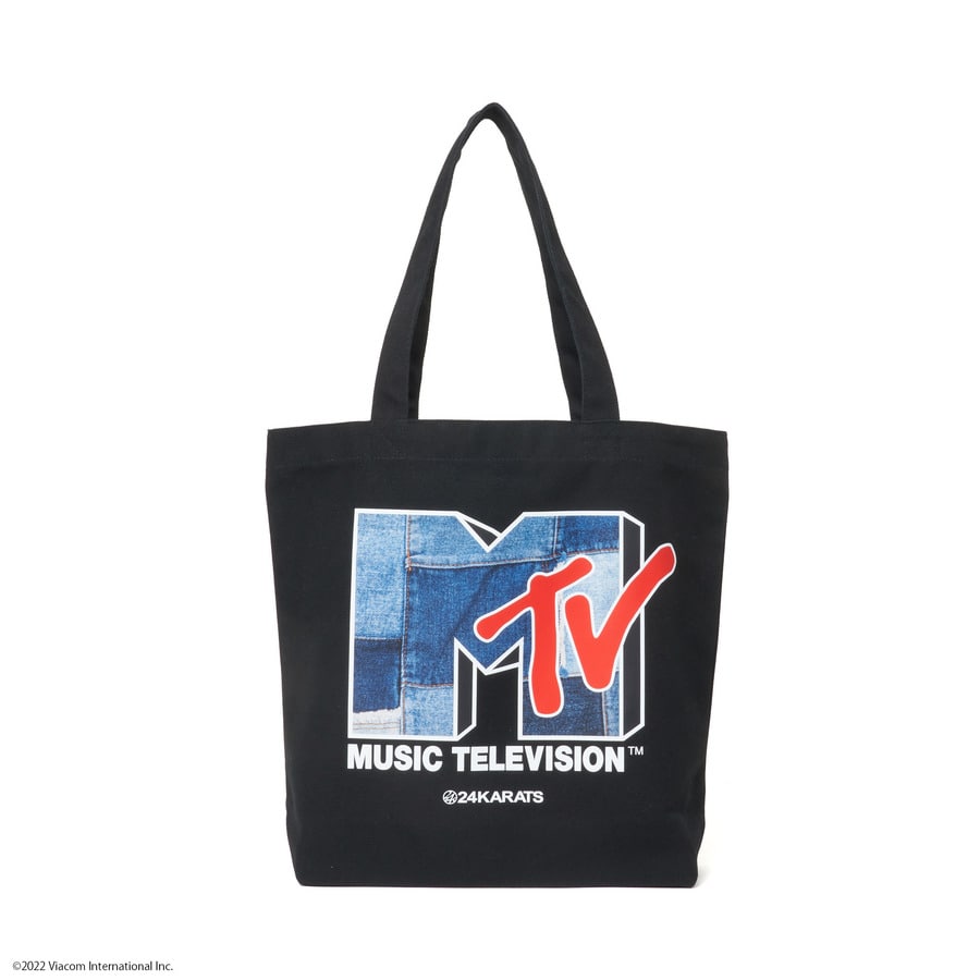 MTV X 24KARATS Tote Bag 詳細画像 Black 1