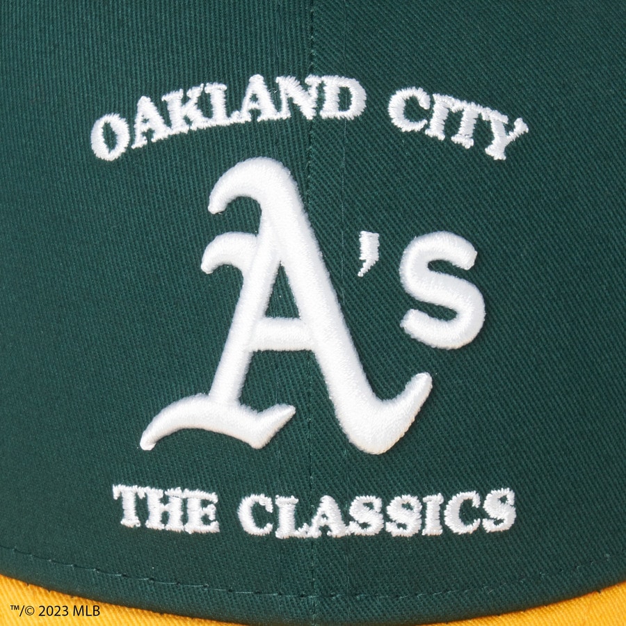 NEW ERA x MLB x 24KARATS Oakland Athletics 詳細画像 Green 5