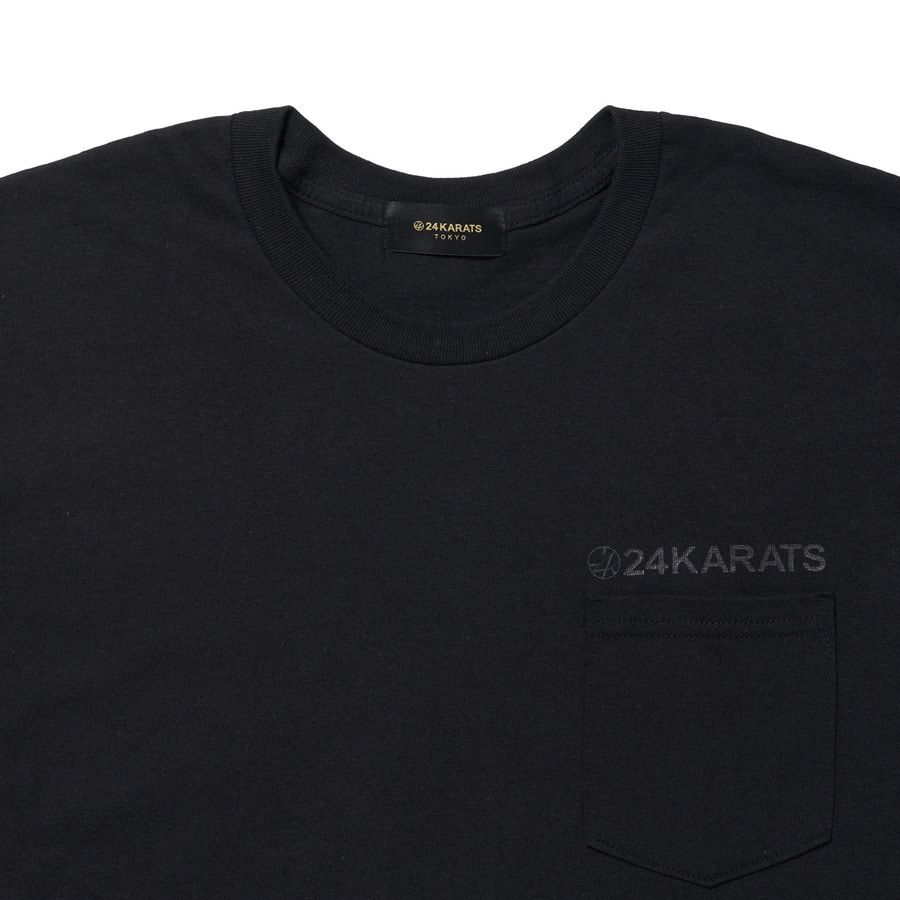 Circle Logo Pocket Tee SS 詳細画像 Black 2