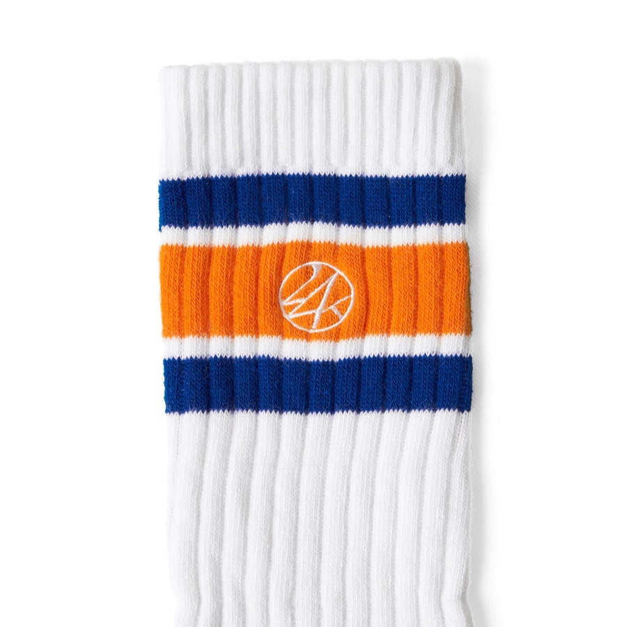 24 Line Socks (LIL LEAGUE Tour Support Wear) 詳細画像 White×Orange 2