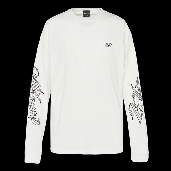 24K LS TEE 詳細画像 O.White 1