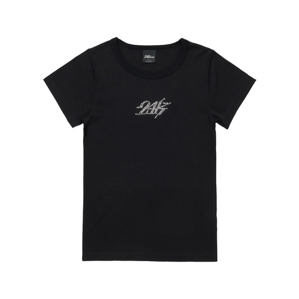 WMNS RHINESTONE TEE 詳細画像 Black 1